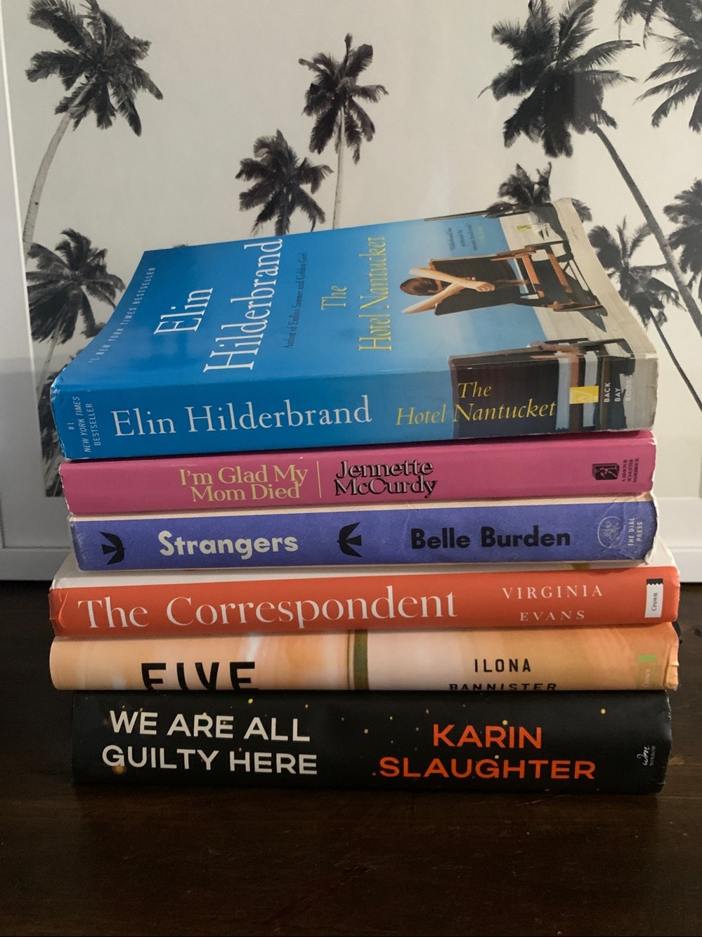 Set of six books